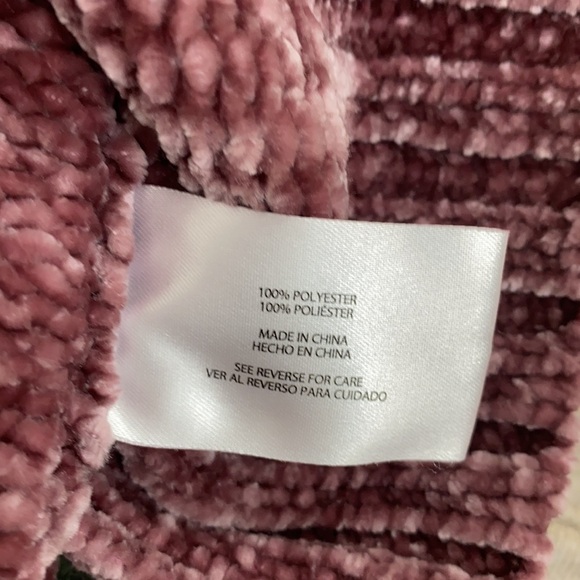 ORVIS Chenille Cozy Pullover V-neck Sweater Oversized Small Soft Fall Winter - Picture 8 of 8